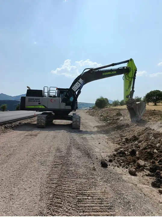 Bursa Palplanş: kazı sahası hazırlığı